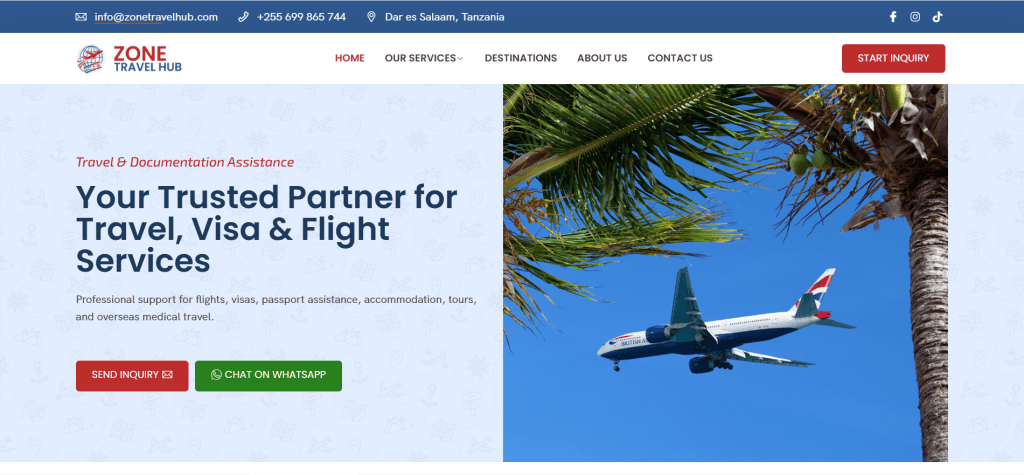 Zone Travel Hub