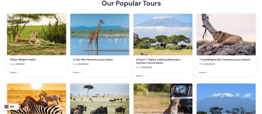 Win Tanzania Safaris
