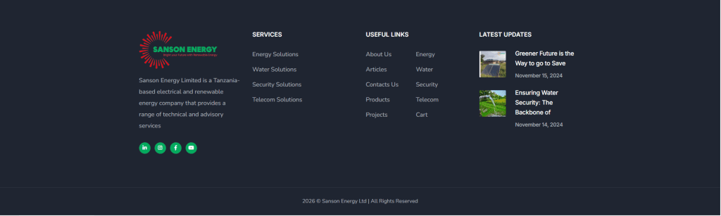 Sanson Energy Ltd