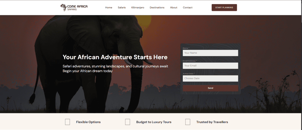 Come Africa Safaris
